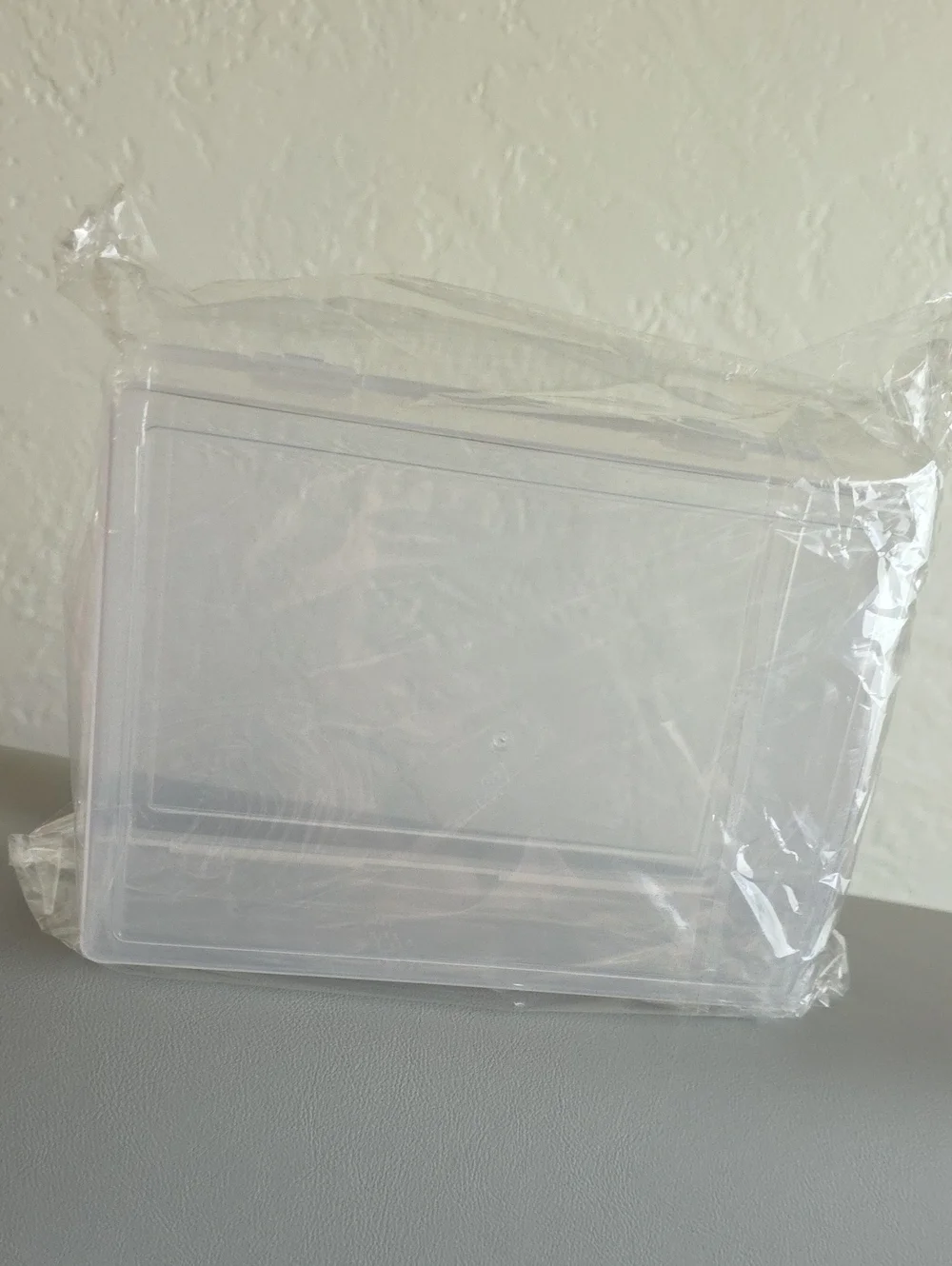 Clear Plastic Storage Container - Transparent